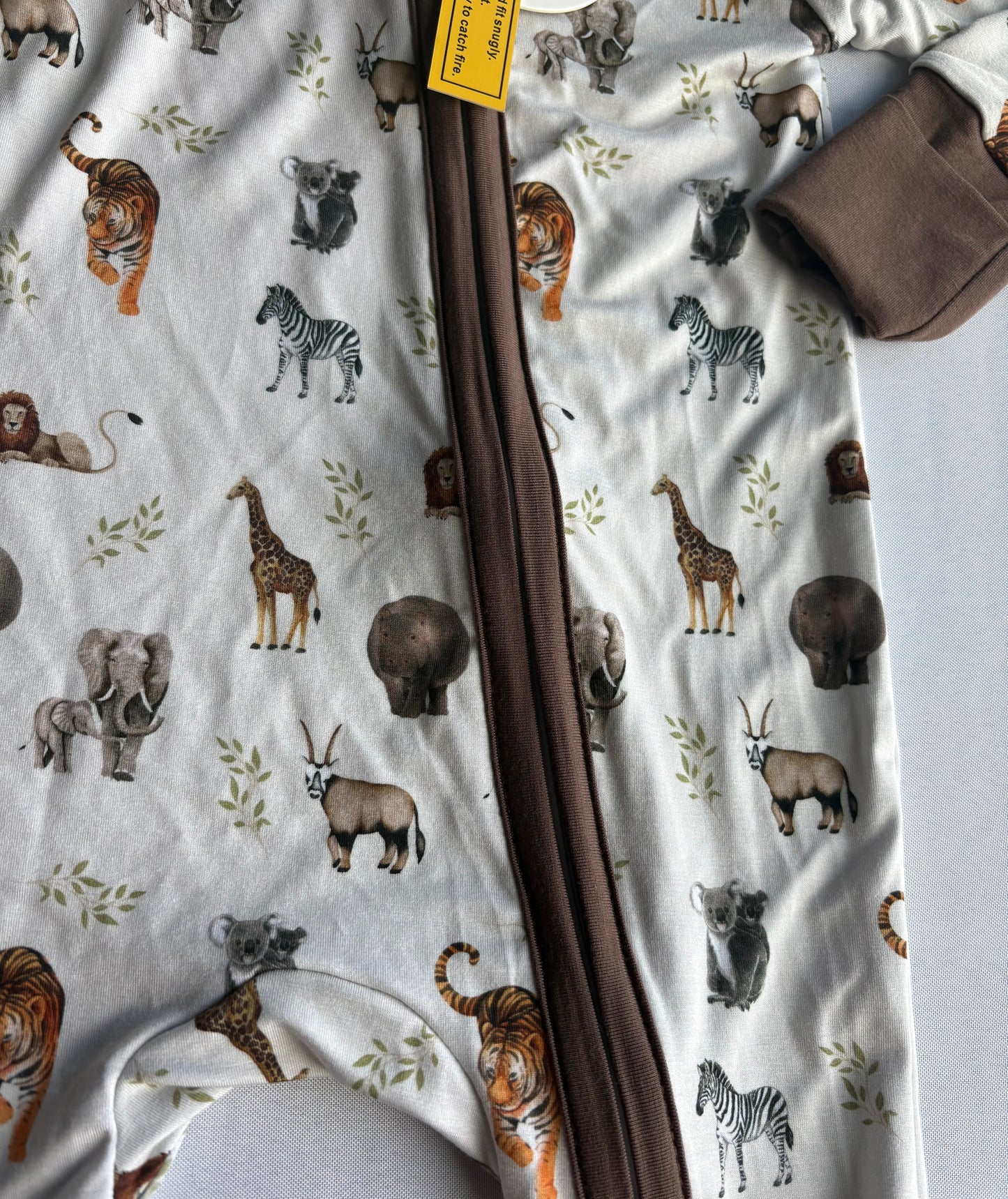 Safari Bamboo Romper