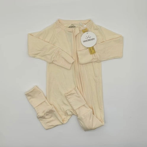 Butter Yellow Bamboo Romper