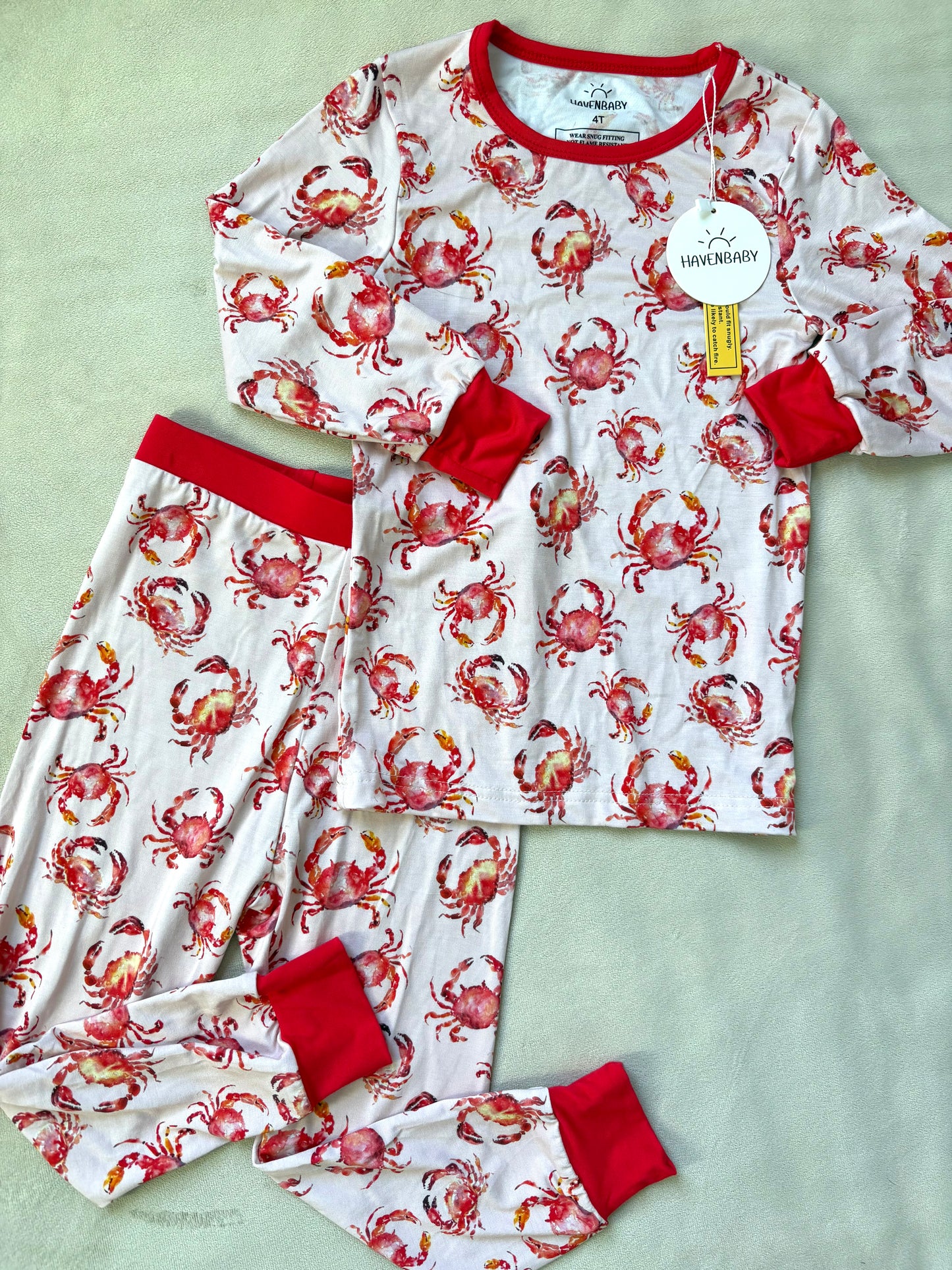 Lil Crabbie Bamboo Two Piece