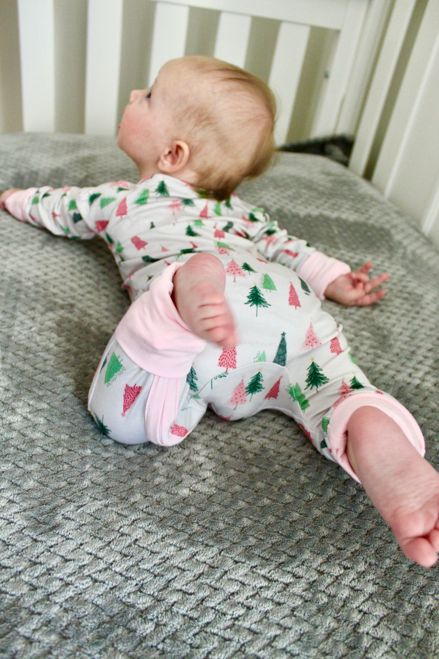 Pinkie Trees Bamboo Romper