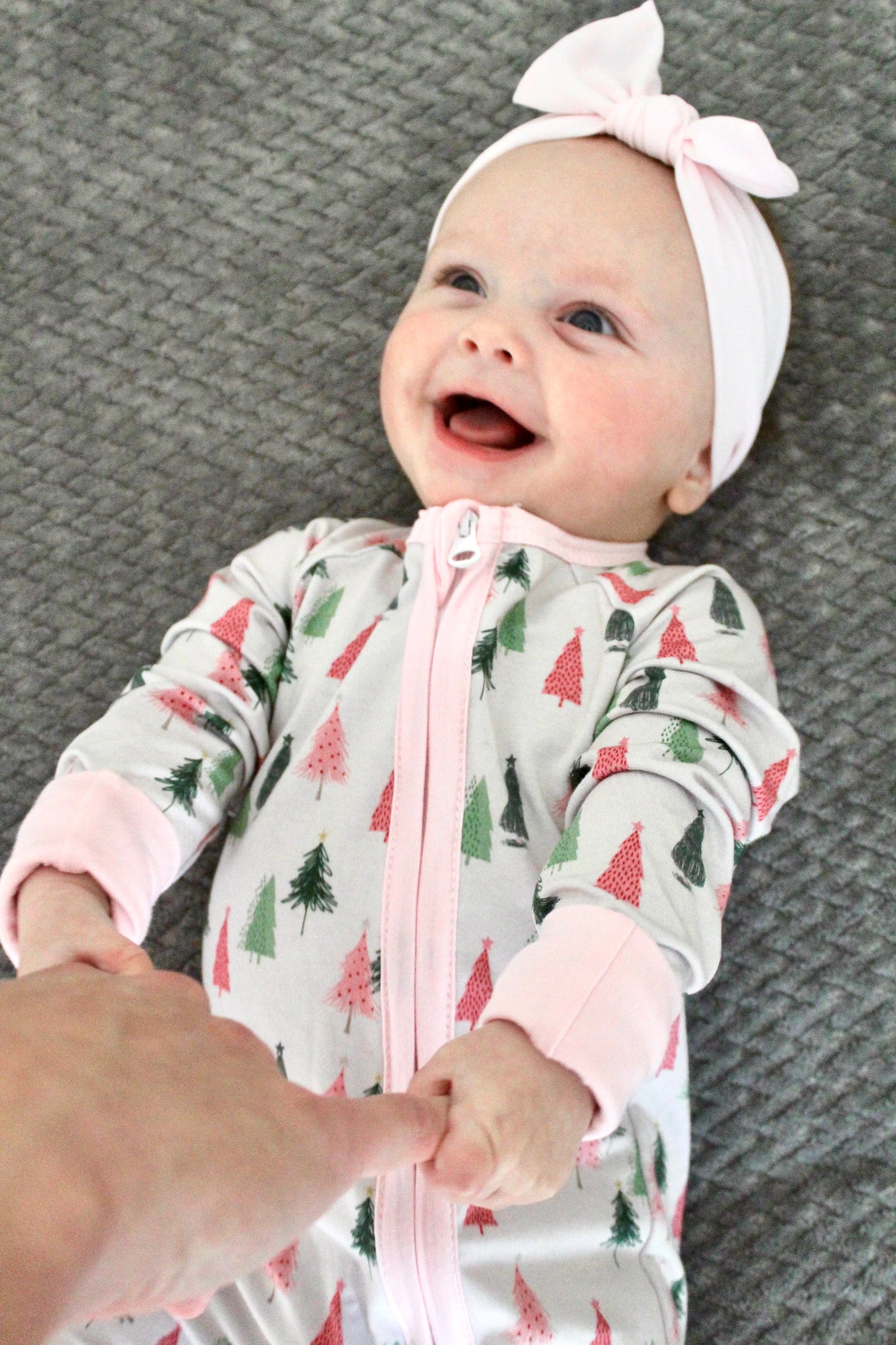 Pinkie Trees Bamboo Romper