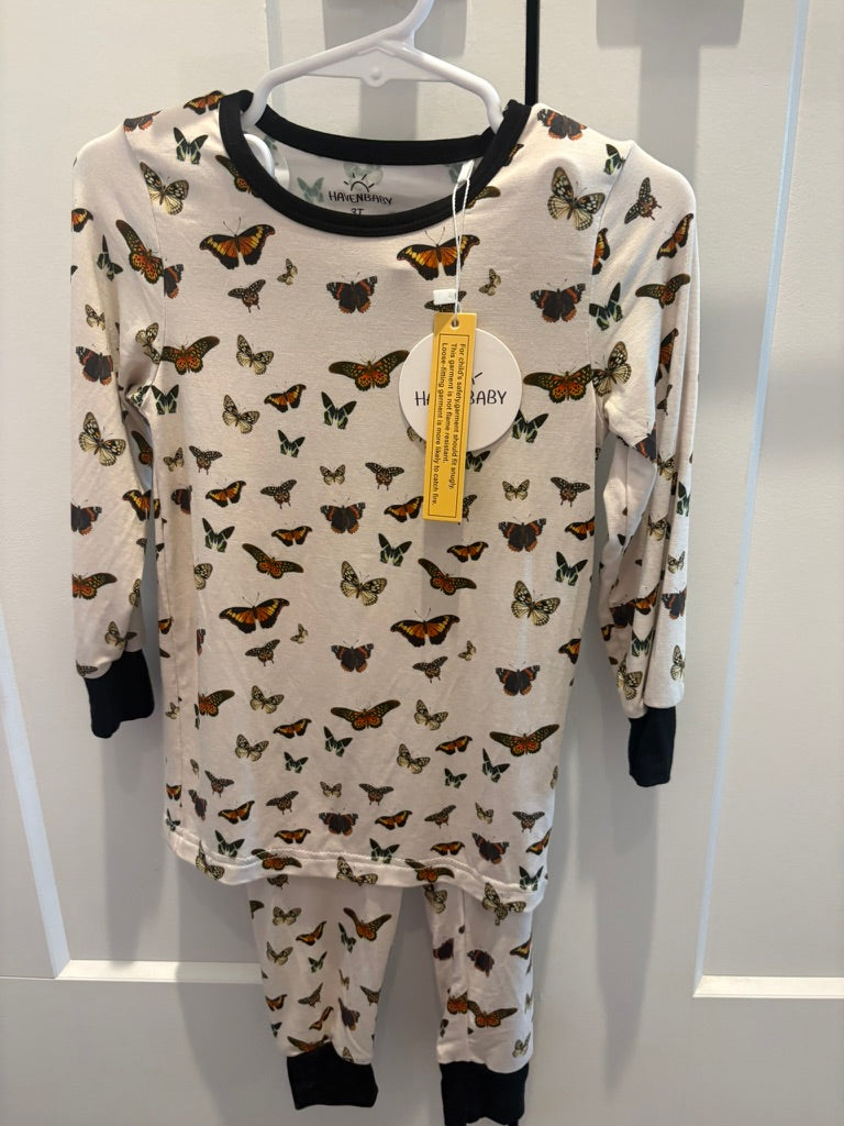 Butterfly Dreams Two Piece Bamboo Set