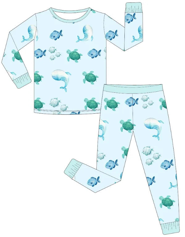 Under the Sea Bamboo Two Piece