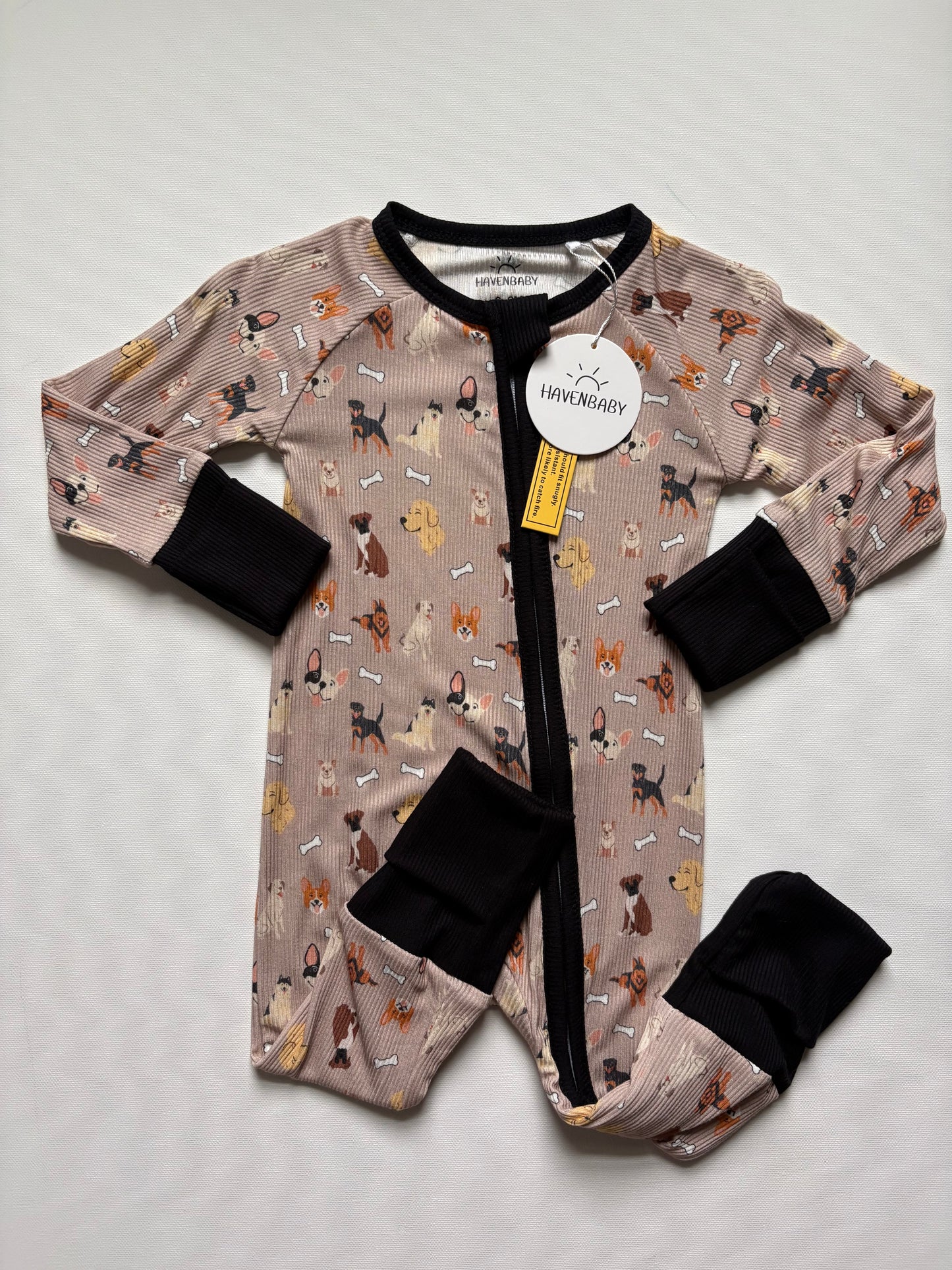Puppy Town Bamboo Romper