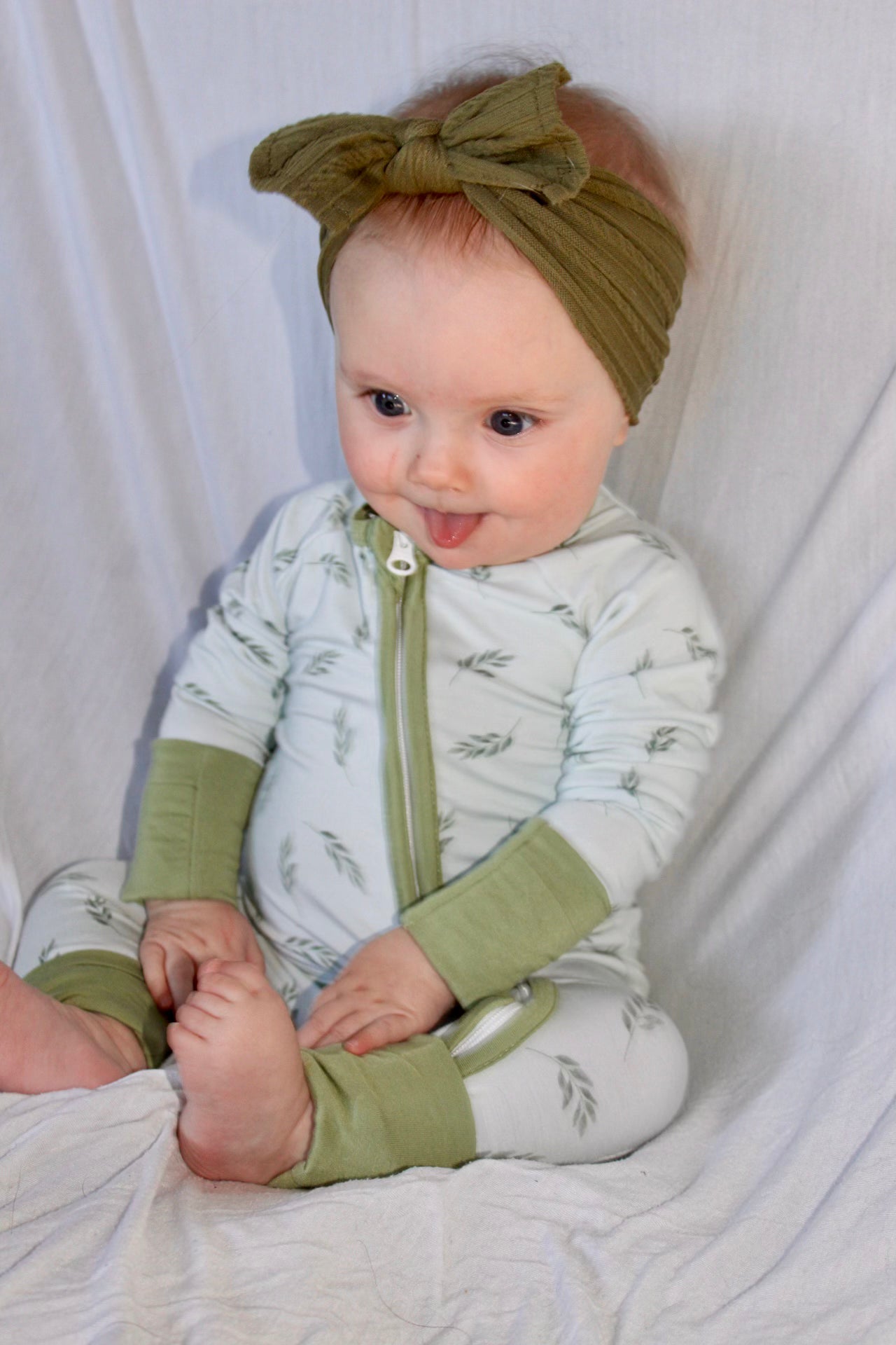 Little Leaf Bamboo Romper