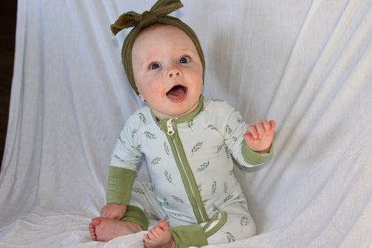 Little Leaf Bamboo Romper