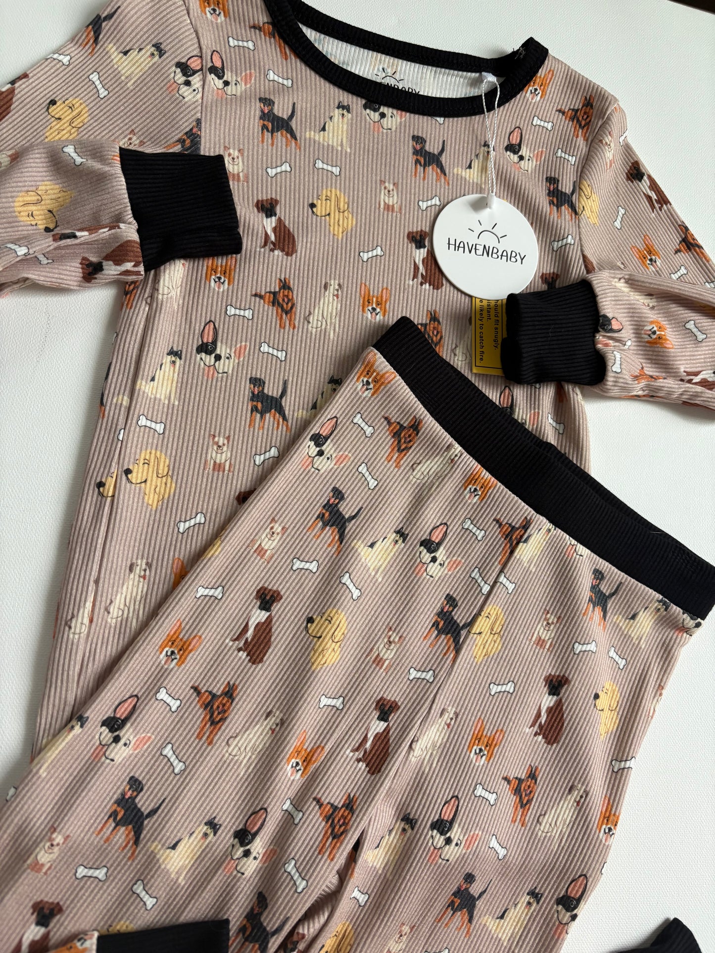 Puppy Town Bamboo Two Piece