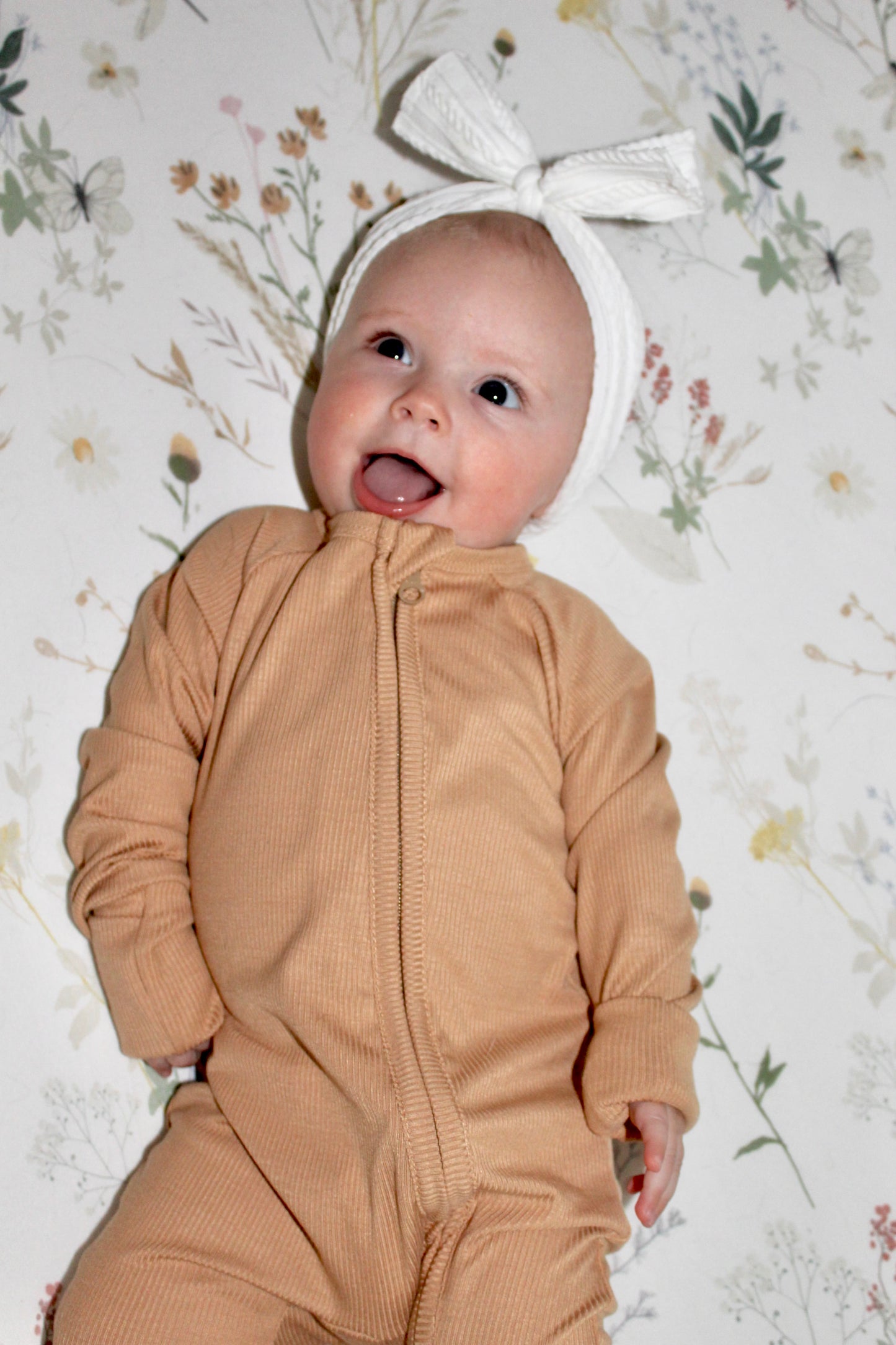 Cozy Camel Bamboo Romper