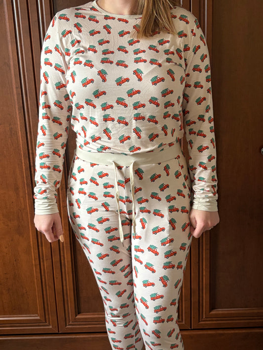 Big Red Truck Women’s Bamboo Set