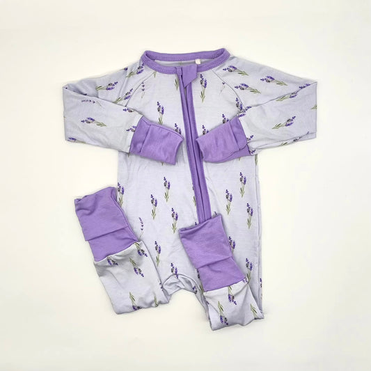 Lavender Love Bamboo Romper