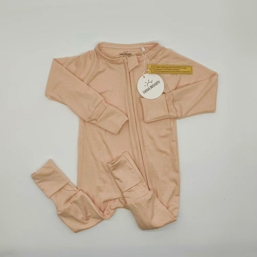 Peachy Keen Bamboo Romper
