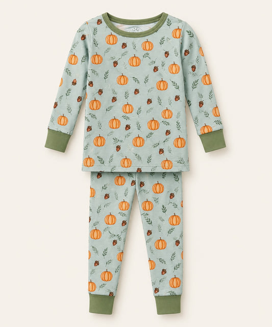 Little Leaf x Fall Two Piece Bamboo Set