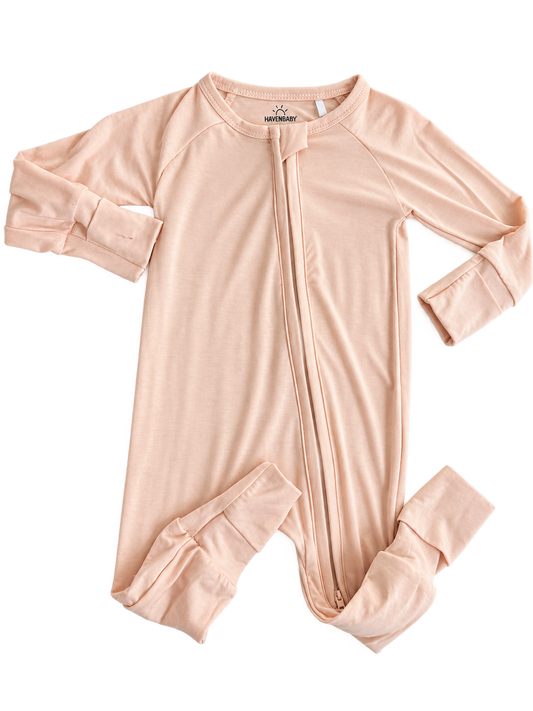 Peachy Keen Bamboo Romper